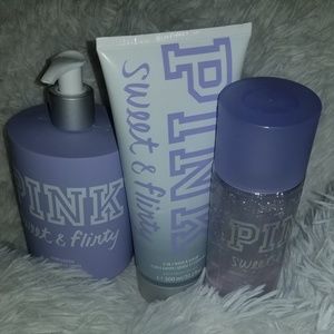 Victoria's secret bath n body set - sweet & flirty